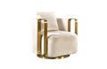 Luxury AVA Swivel Arm Chair - 3 Colours Available