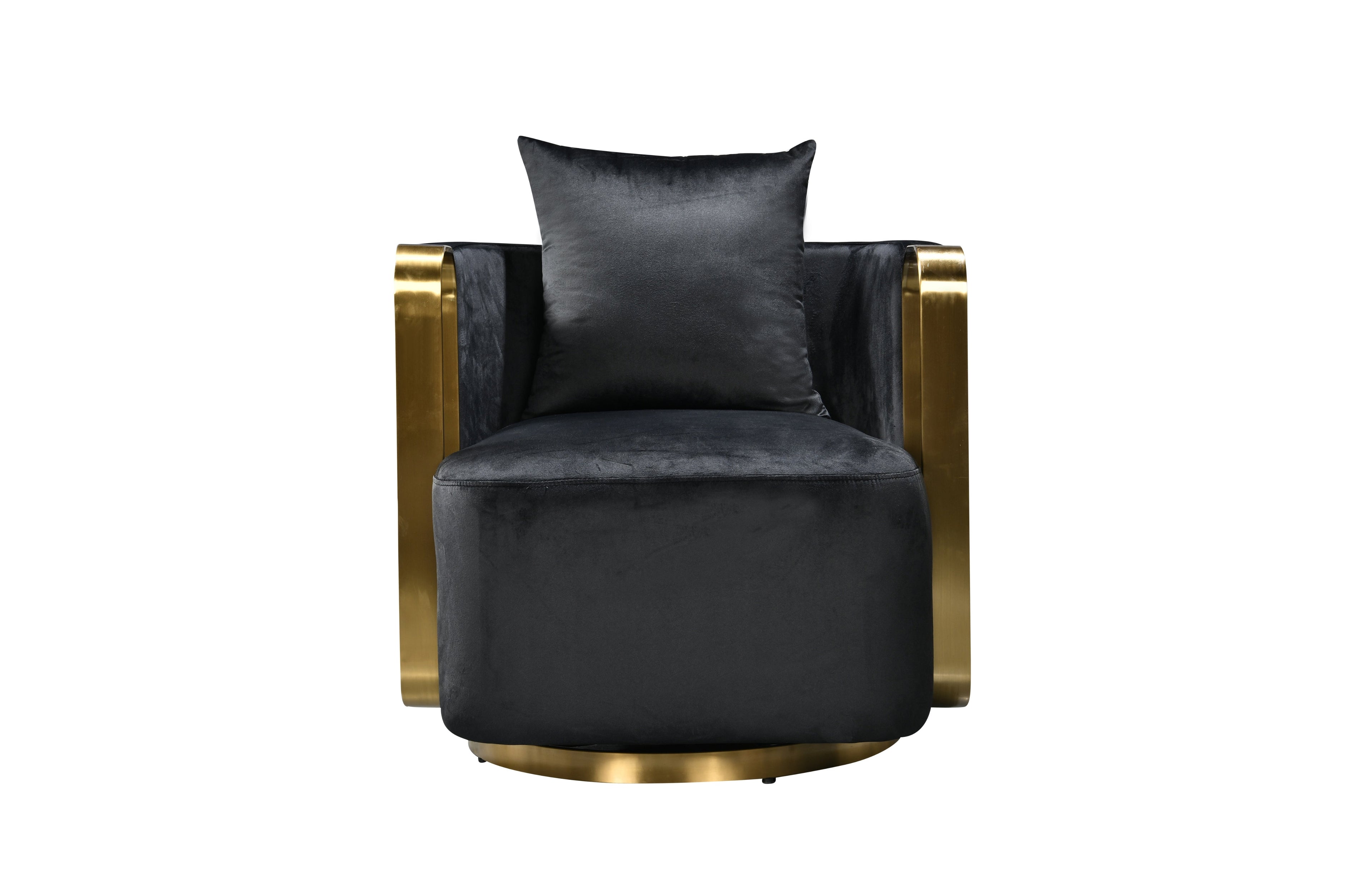 Luxury AVA Swivel Arm Chair - 3 Colours Available