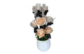 Blushing Petals  Bouquet - Vase Flower Arrangement