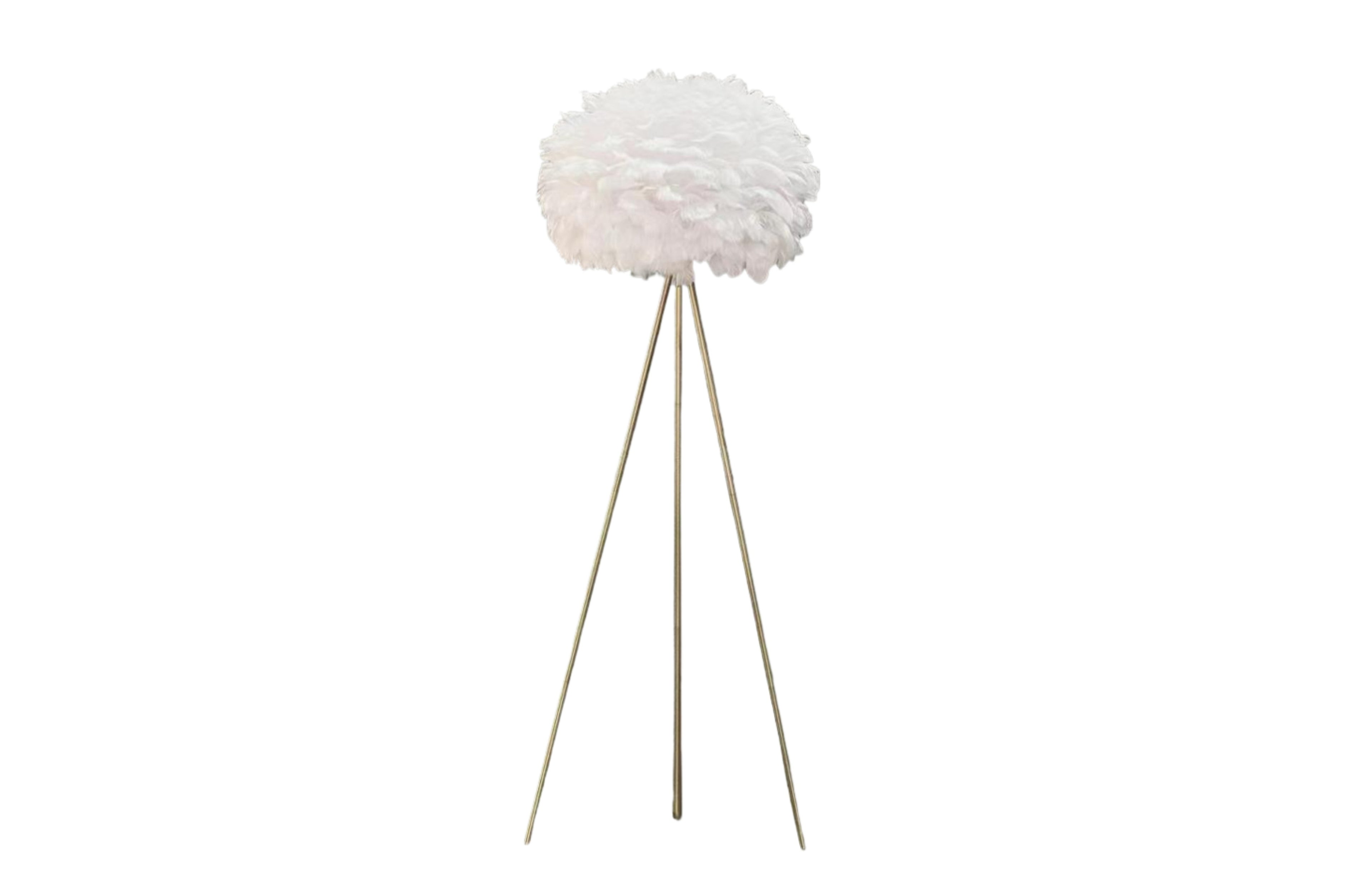 Feather Tripod Floor Lamp
