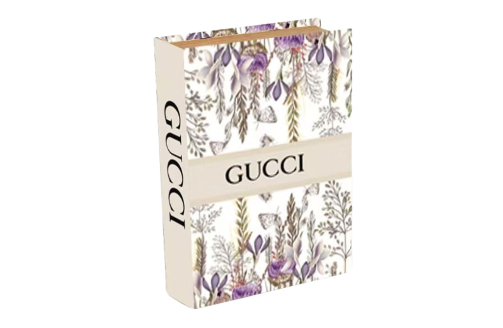 Gg Bloom Designer Faux Décor Table Book Box - 3 Size Available