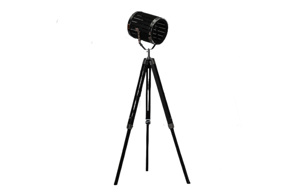 Industrial Tripod Floor Lamp