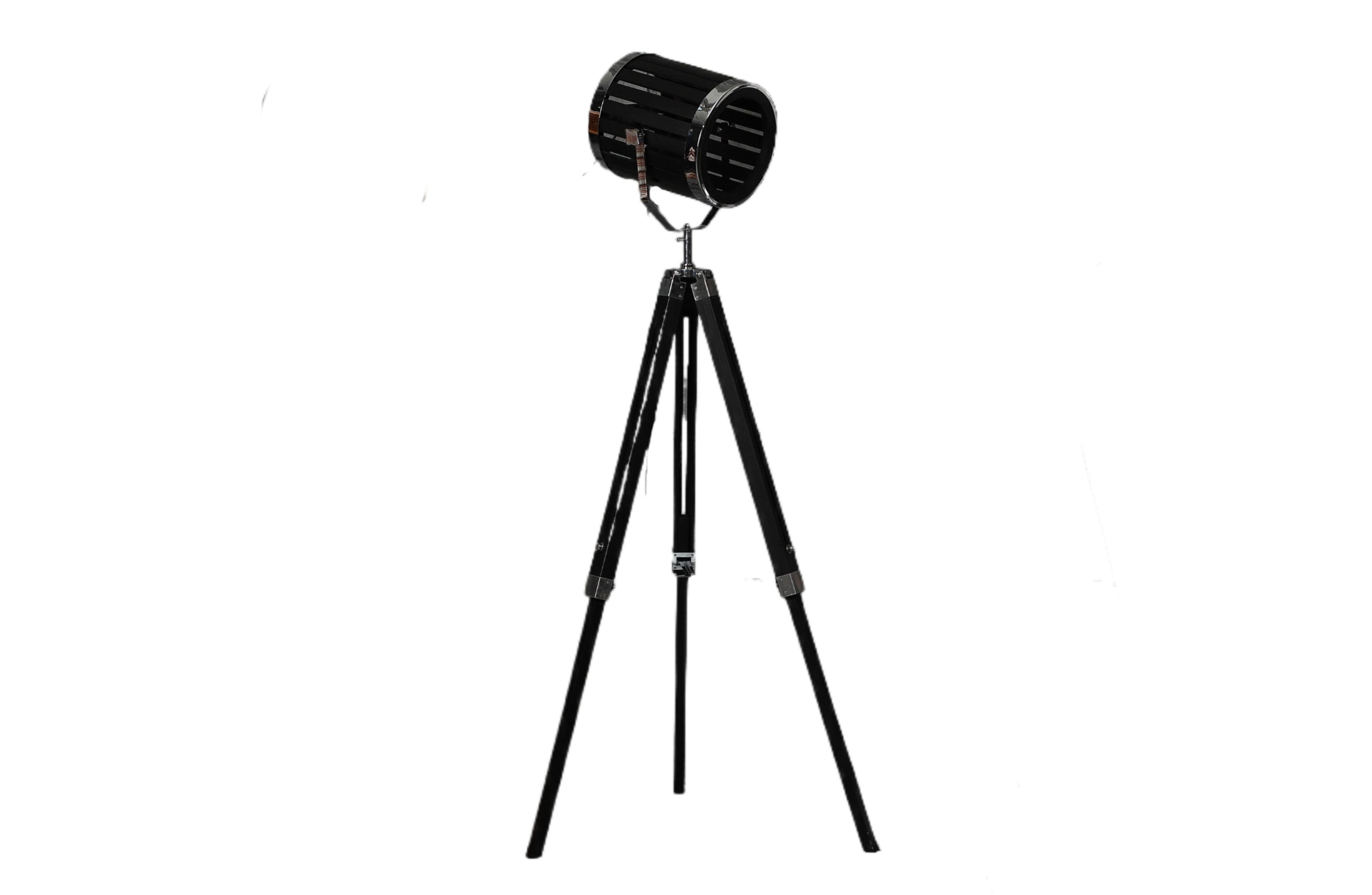 Industrial Tripod Floor Lamp