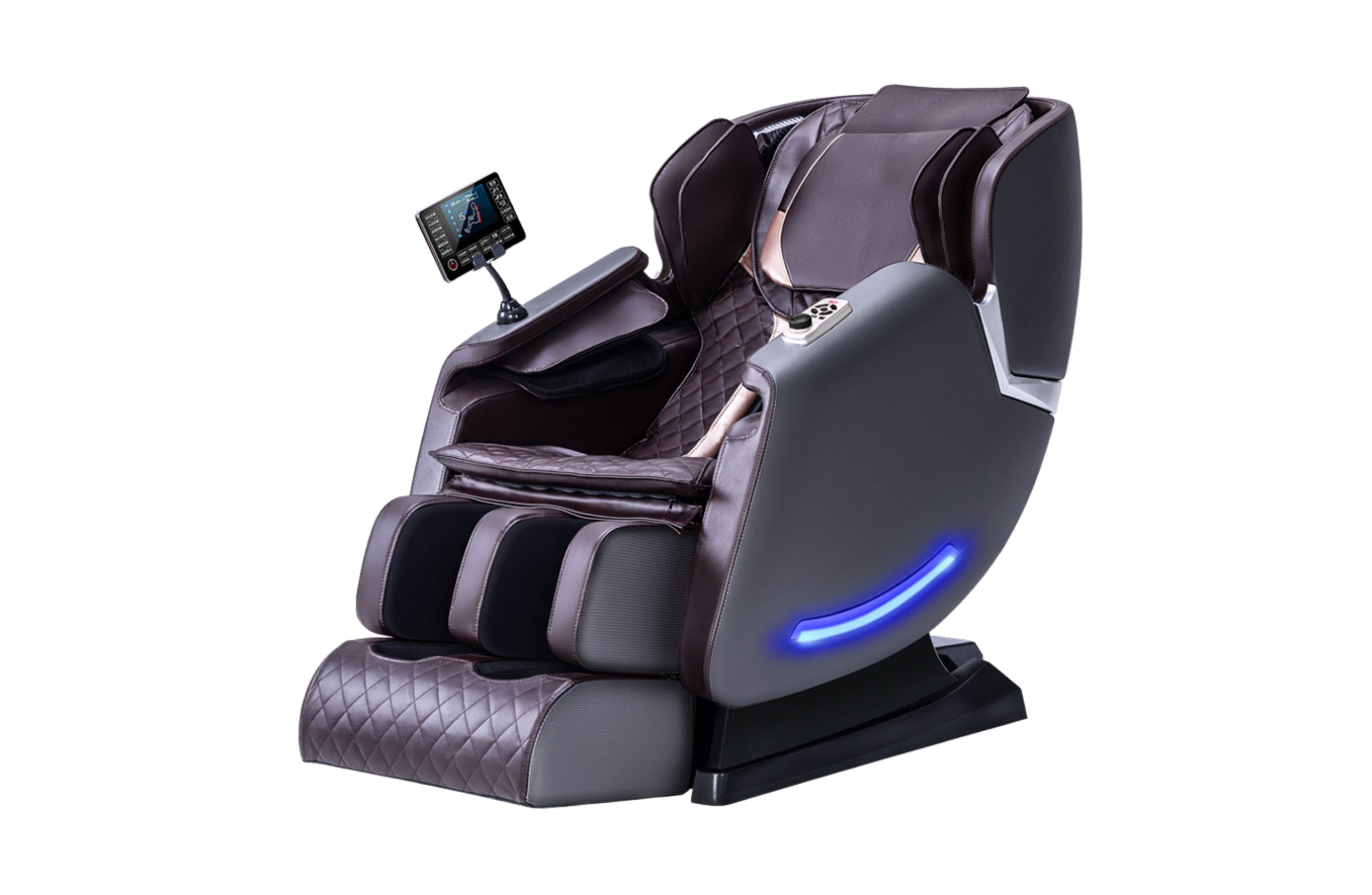 Premium 4D Massage Recliner, Zero Gravity Full Body - Voice Control & LCD Screen