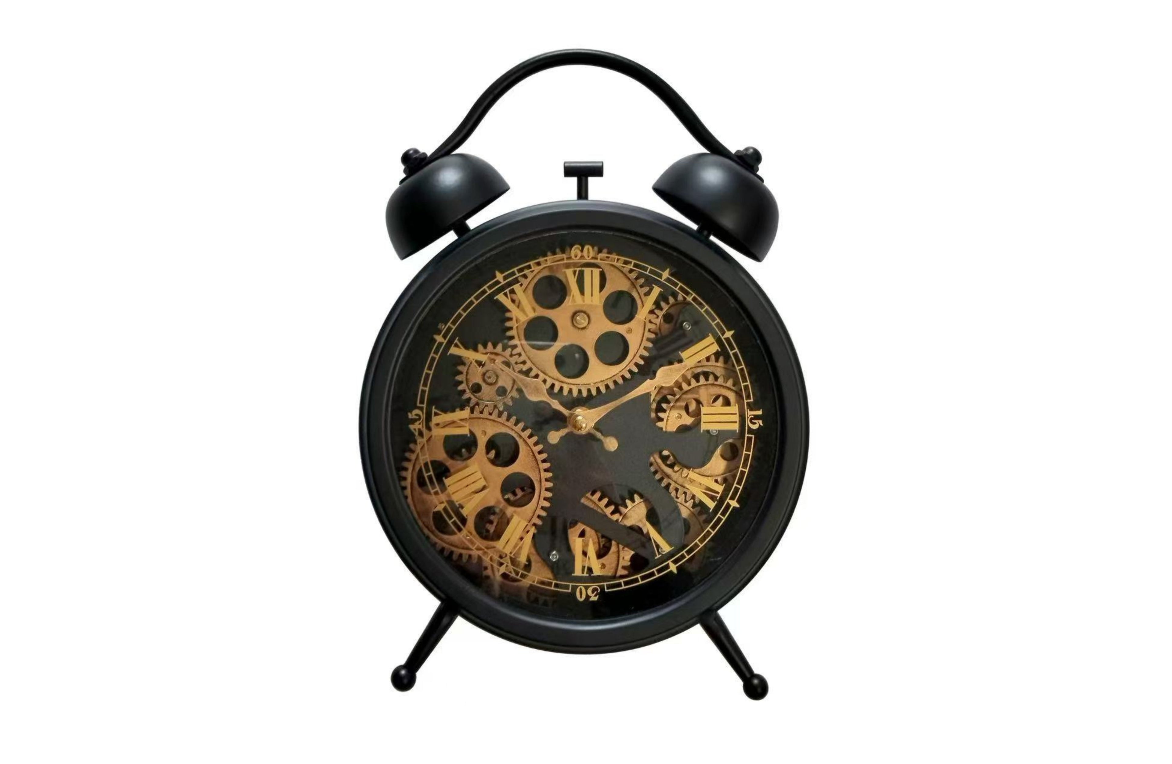 Newton Mechanical Gear Table Clock – 2 Colours Available