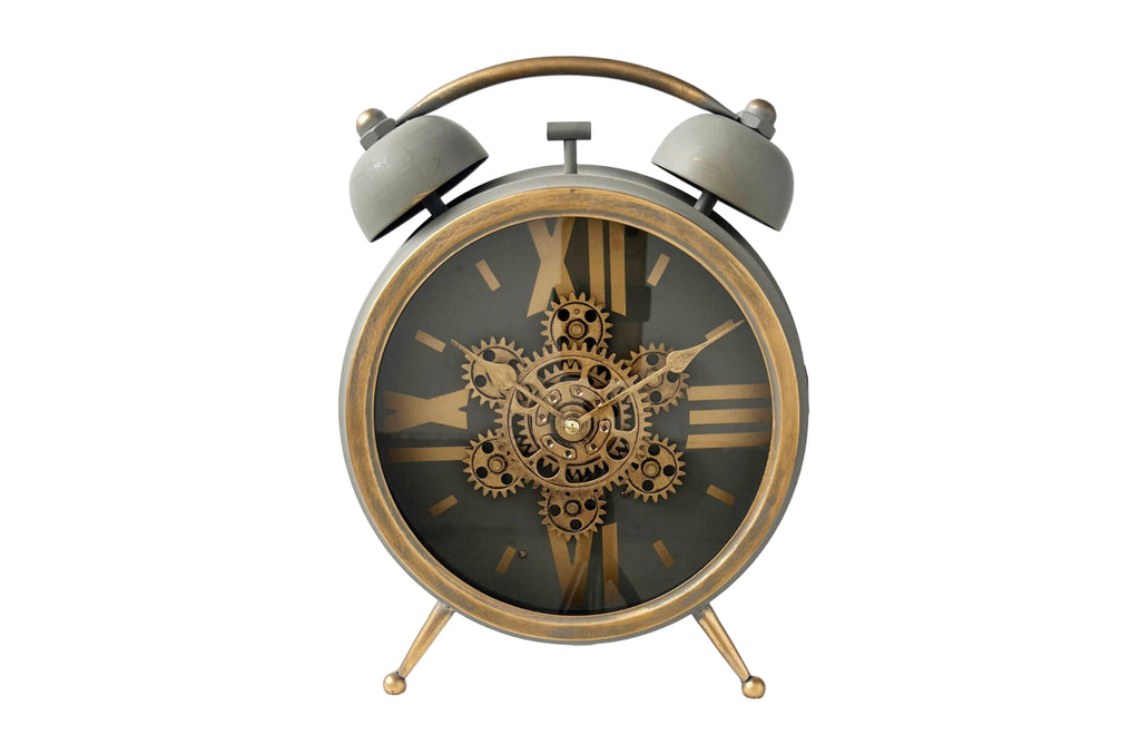 Newton Mechanical Gear Table Clock – 2 Colours Available
