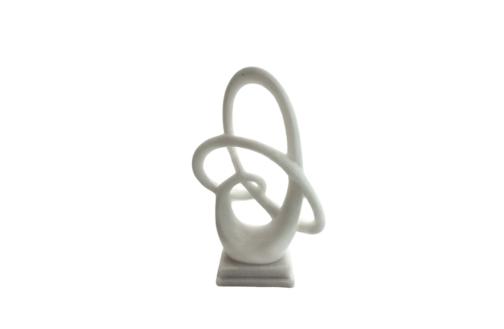 Sana Marble Sculpture Table Ornament - 2 Size Available