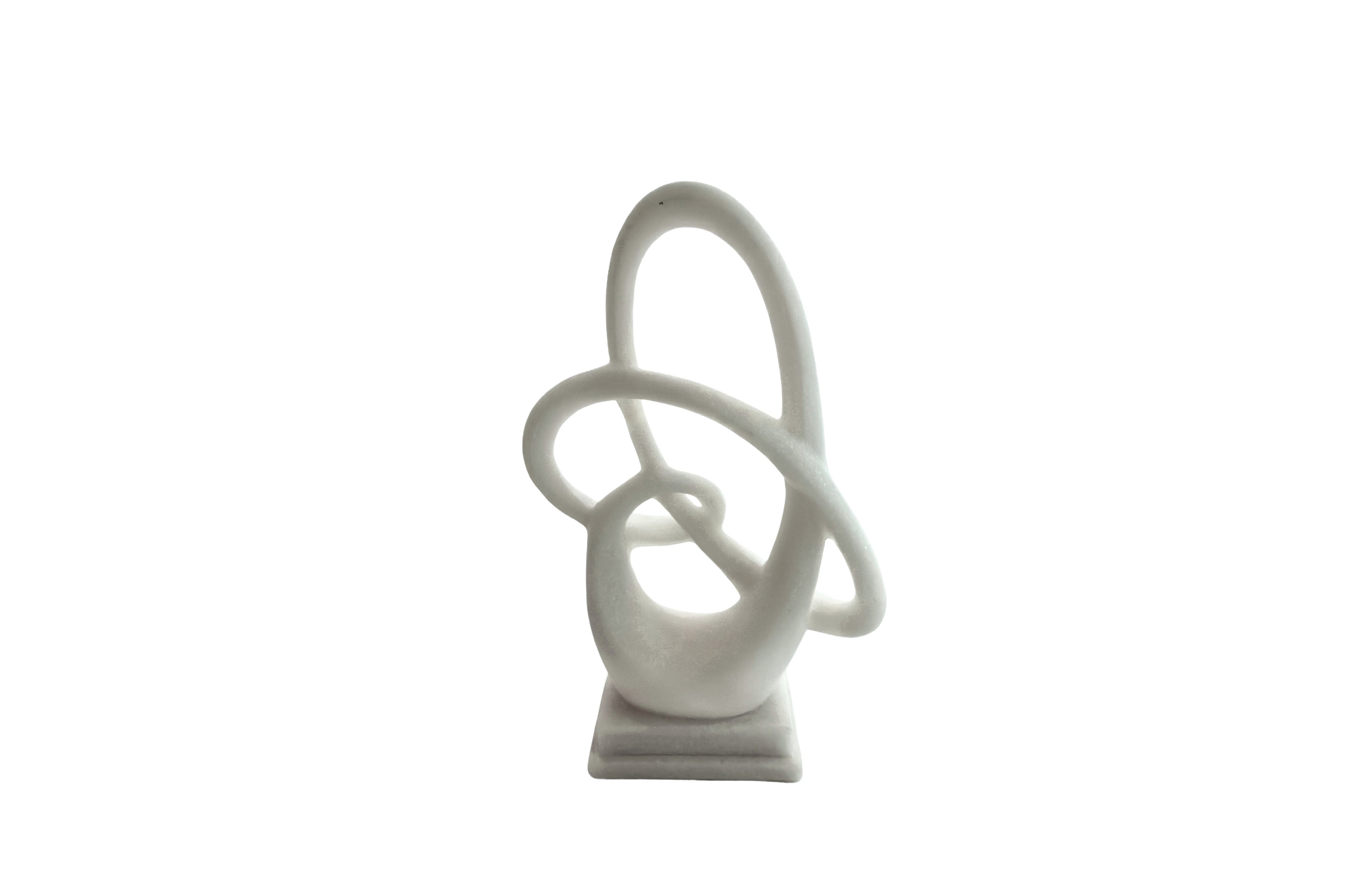 Sana Marble Sculpture Table Ornament - 2 Size Available