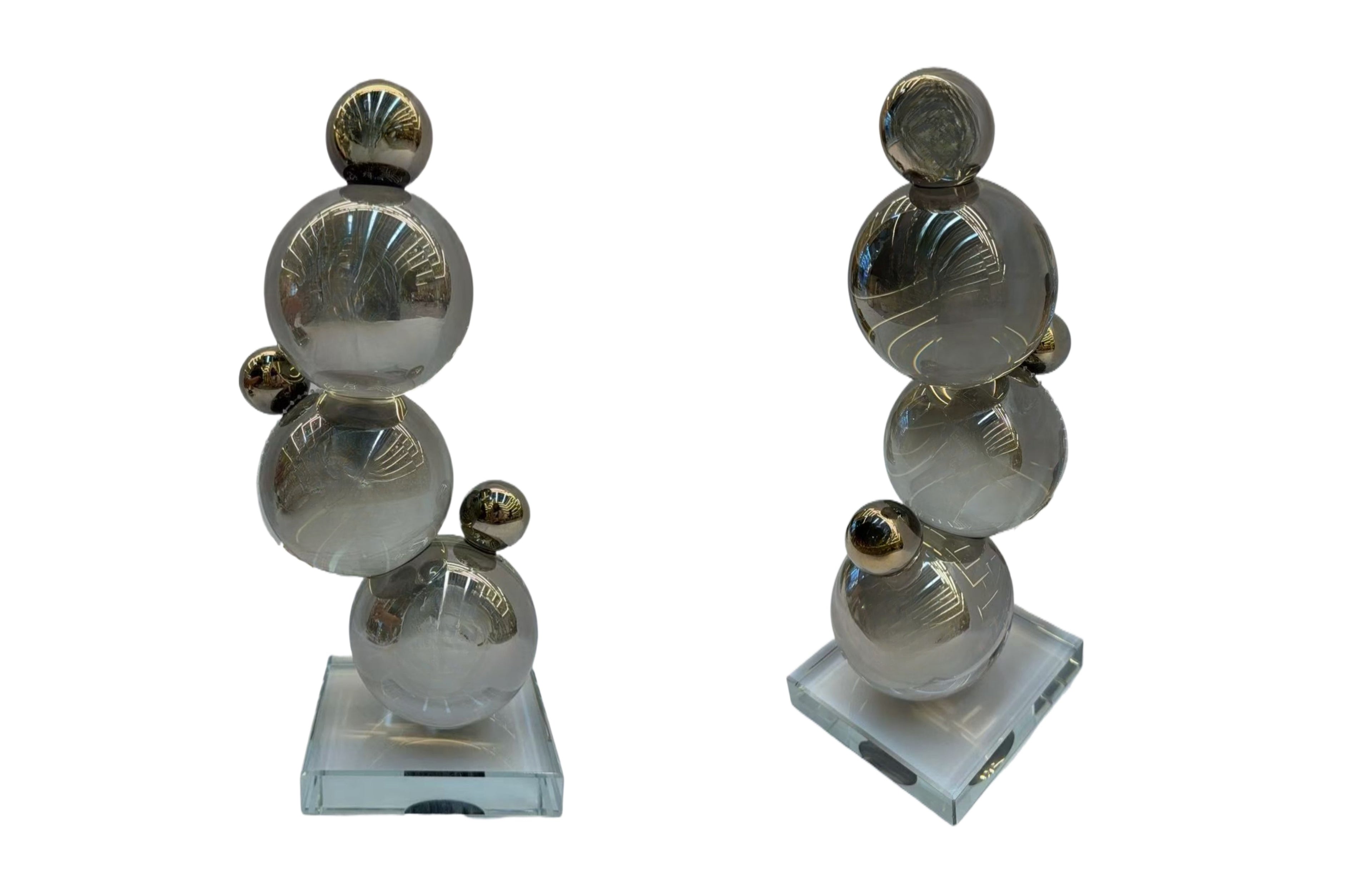 Modern Ball Sculpture Table Décor