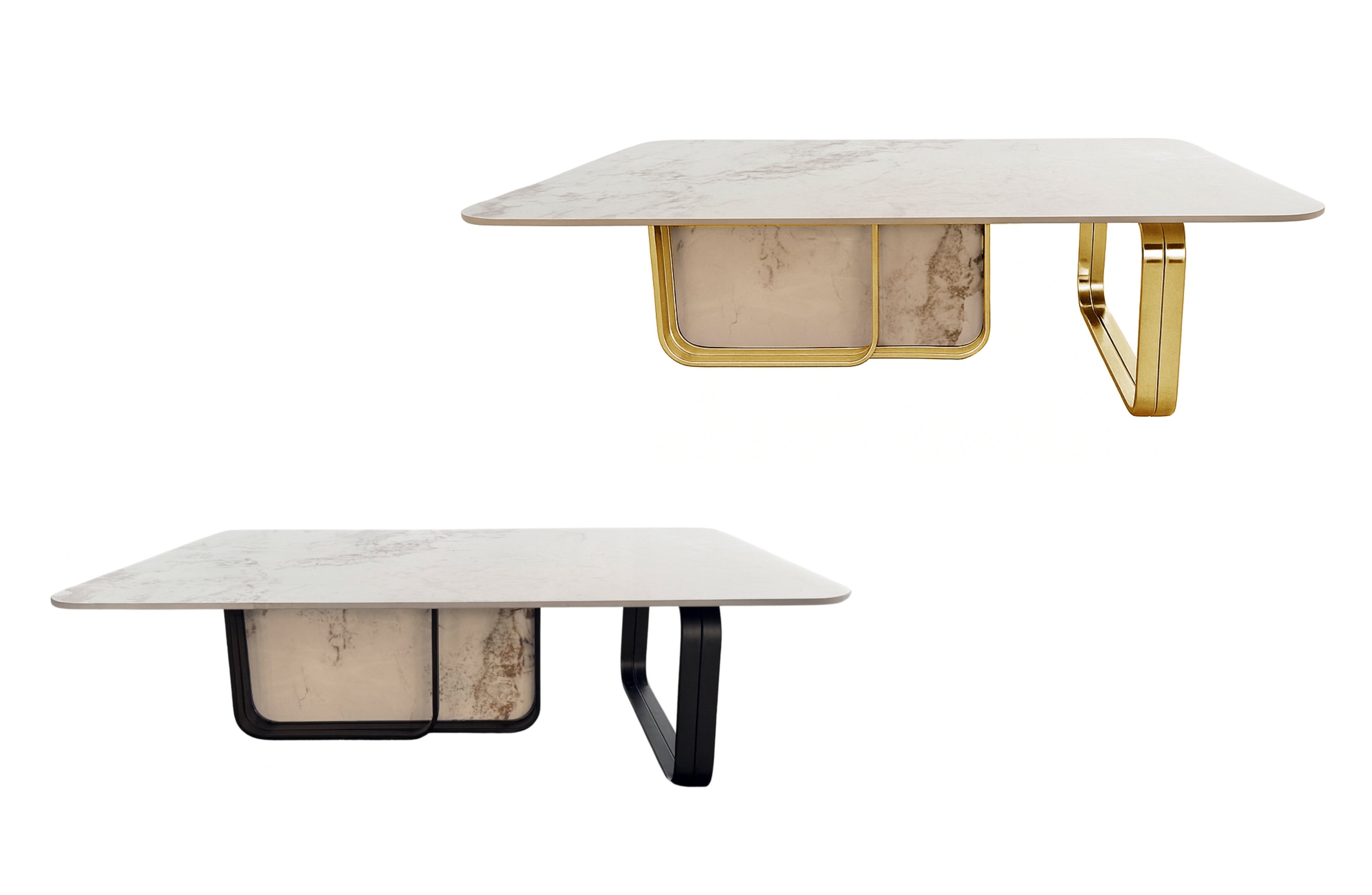 Harper Coffee Table & Side Table Collections - 2 Colours Available