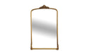 Catherine Gold Lux extra large ornate mirror with antique gold finish and Regency-inspired design.