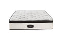 Front view of Chiro 7 Zone Euro Top mattress with firm edge support and 35cm height.